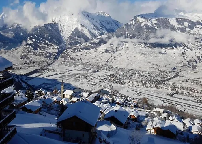 Appartement Charming With Storage Veysonnaz